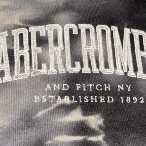 Abercrombie kids Abercrombie & fitch girls/youth tie dye long sleeve shirt top - Picture 5 of 16